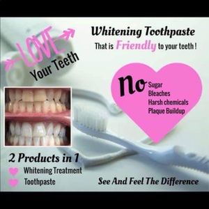 Whitening toothpaste